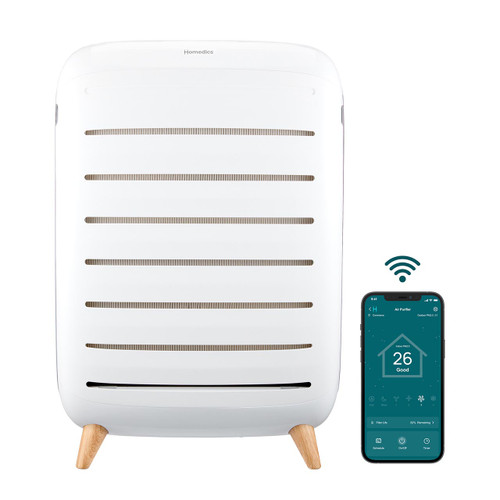 Smart Air Purifier C500 is wifi enabled - adjust settings through your smart phone