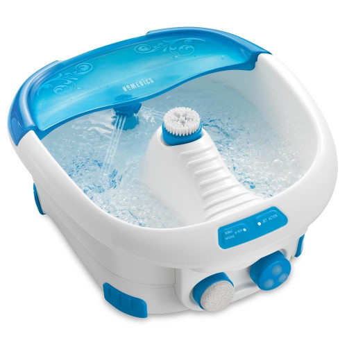 Angled view of the Homedics Pedicure Spa Footbath with Heat