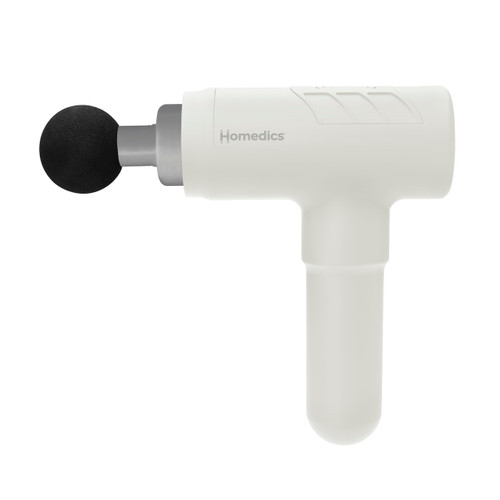 White | Homedics Therapist Select Prime Percussion Massager flat view