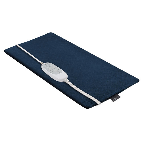 Angled view of the Homedics 12 x 24 Weighted Massaging Heating Pad