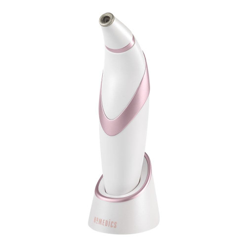 Front angled view of the Homedics Radiance Microdermabrasion Exfoliation Device