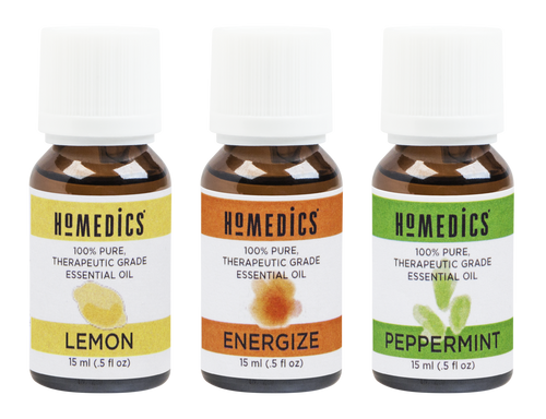 Homedics Uplift and Energize Essential Oil Trio 15 ml