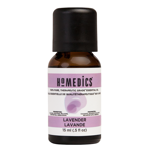 Front view of Homedics Lavender Essential Oil 15 ml