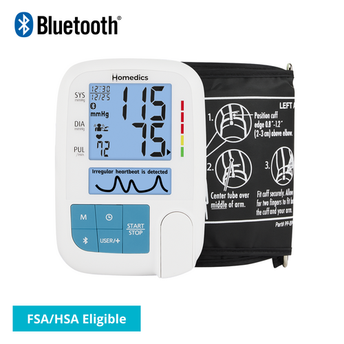 Homedics® Relax+ Upper Arm 900 Series Blood Pressure Monitor for Easy, Accurate Results front view