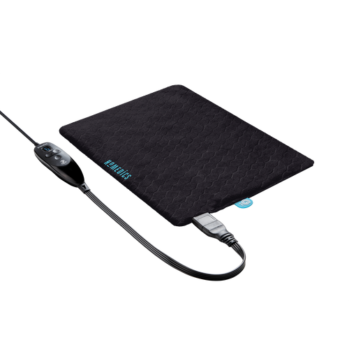 Angled view of the Homedics Weighted Hot & Cold Gel Heating Pad