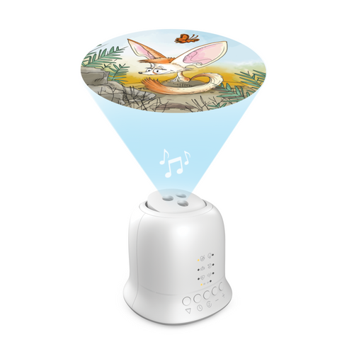 Front view of the Homedics SoundSpa® Lullaby with Sounds & Projection