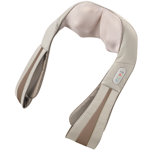Front angled view of the Homedics Quad Action Shiatsu Kneading Neck and Shoulder Massager with Heat